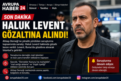 Ahbap derneğine Operasyonunda Haluk Levent Gözaltına Alındı
