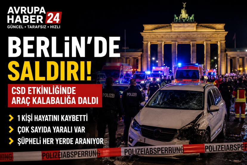 Berlin’de CSD Etkinliğinde Saldırı: 1 Ölü, Çok Sayıda Yaralı
