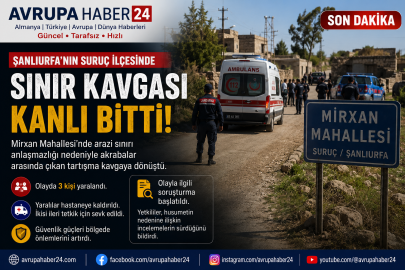 Şanlıurfa’da Sınır Anlaşmazlığı Kavgaya Dönüştü
