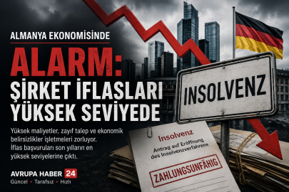 Almanya Ekonomisinde Alarm: Şirket İflasları Artıyor