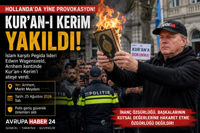 Hollanda’da Kur’an-ı Kerim’e Yine Çirkin Saldırı