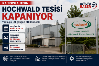 Kaiserslautern’de Hochwald tesisi kapanıyor: Yaklaşık 80 çalışan etkilenecek