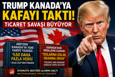 Trump Kanada’ya kafayı taktı: Ticaret savaşı büyüyor