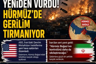 ABD İRAN’I YENİDEN VURDU!