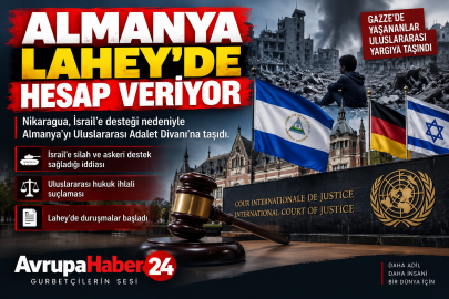 ALMANYA LAHEY’DE HESAP VERİYOR