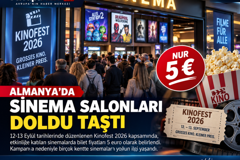 Almanya’da 5 Euro’luk Sinema Kampanyasına Yoğun İlgi
