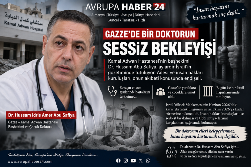GAZZE’DE BİR DOKTORUN SESSİZ BEKLEYİŞİ: HUSSAM ABU SAFIYA